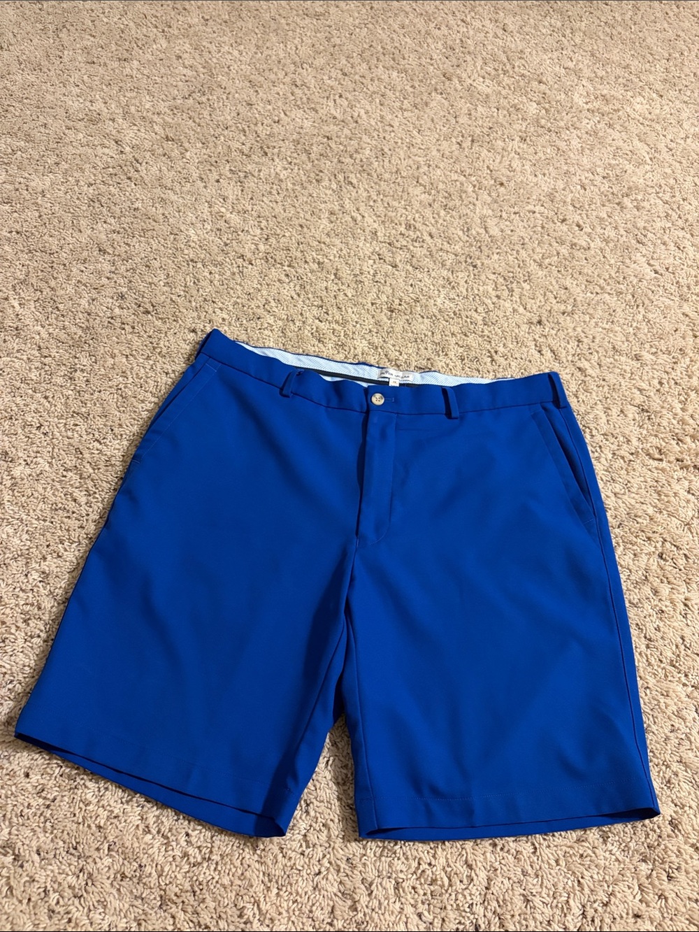 Men’s Peter Millar Blue Golf Shorts